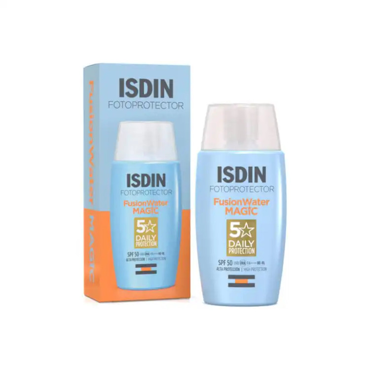 پوست ضدآفتاب مجیک فیوژن واتر ایزدین SPF50