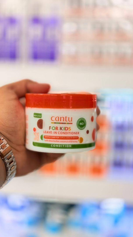 نرم کننده بعد حمام کودک کنتو Cantu Care for Kids Leave-In Conditioner 283g