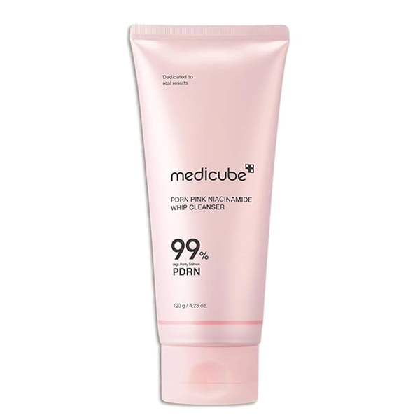 شوینده پی دی آر ان و نیاسینامید مدی کیوب Medicube Pdrn Pink Niacinamide Whip Cleanser 120G