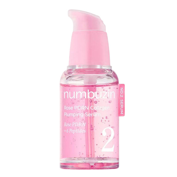 سرم کلاژن رز پی دی آر ان نامبوزین Numbuzin Rose Pdrn Collagen 6 Peptides 30Ml