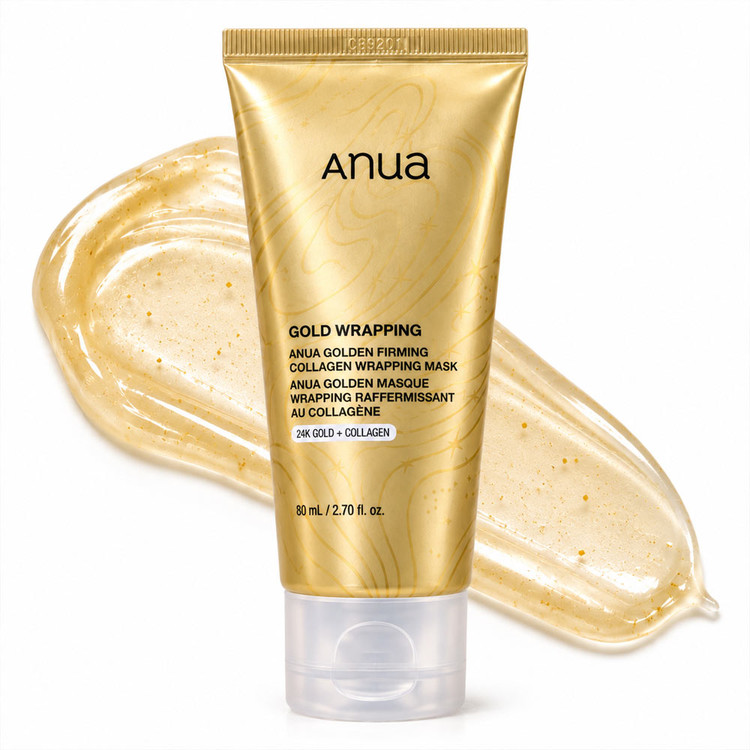 ماسک ژلی لیفتینگ و استحکام بخش طلا و کلاژن آنوا / Anua