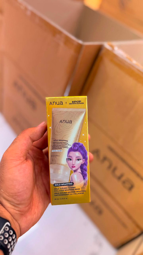 ماسک ژلی لیفتینگ و استحکام بخش طلا و کلاژن آنوا / Anua