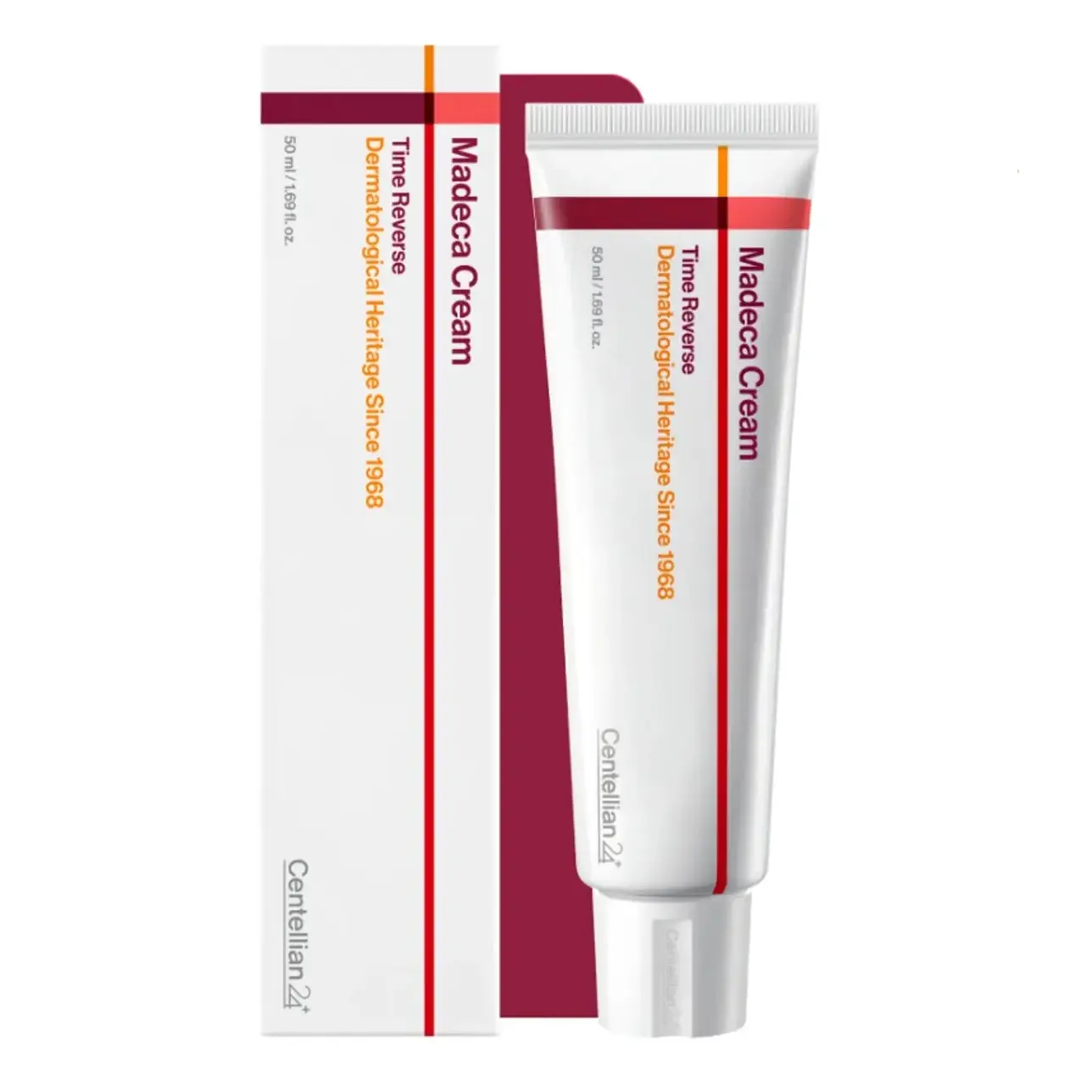 کرم ترمیم کننده و ضد چروک سنتلیان Centellian مدل Madeca Cream Time Reverse حجم 50 میل