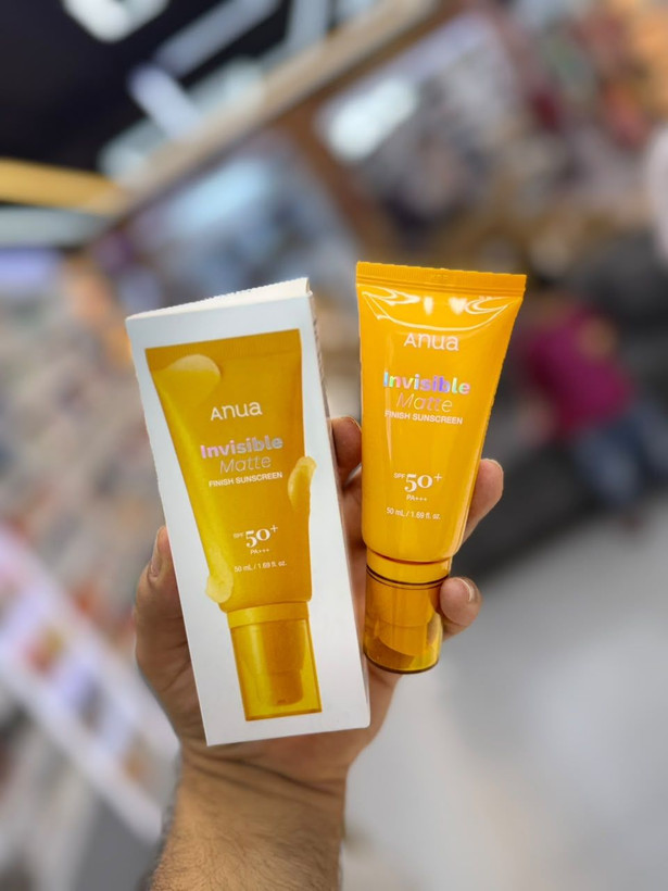 کرم ضدآفتاب آنوا مدل Invisible Matte Finish Sunscreen
