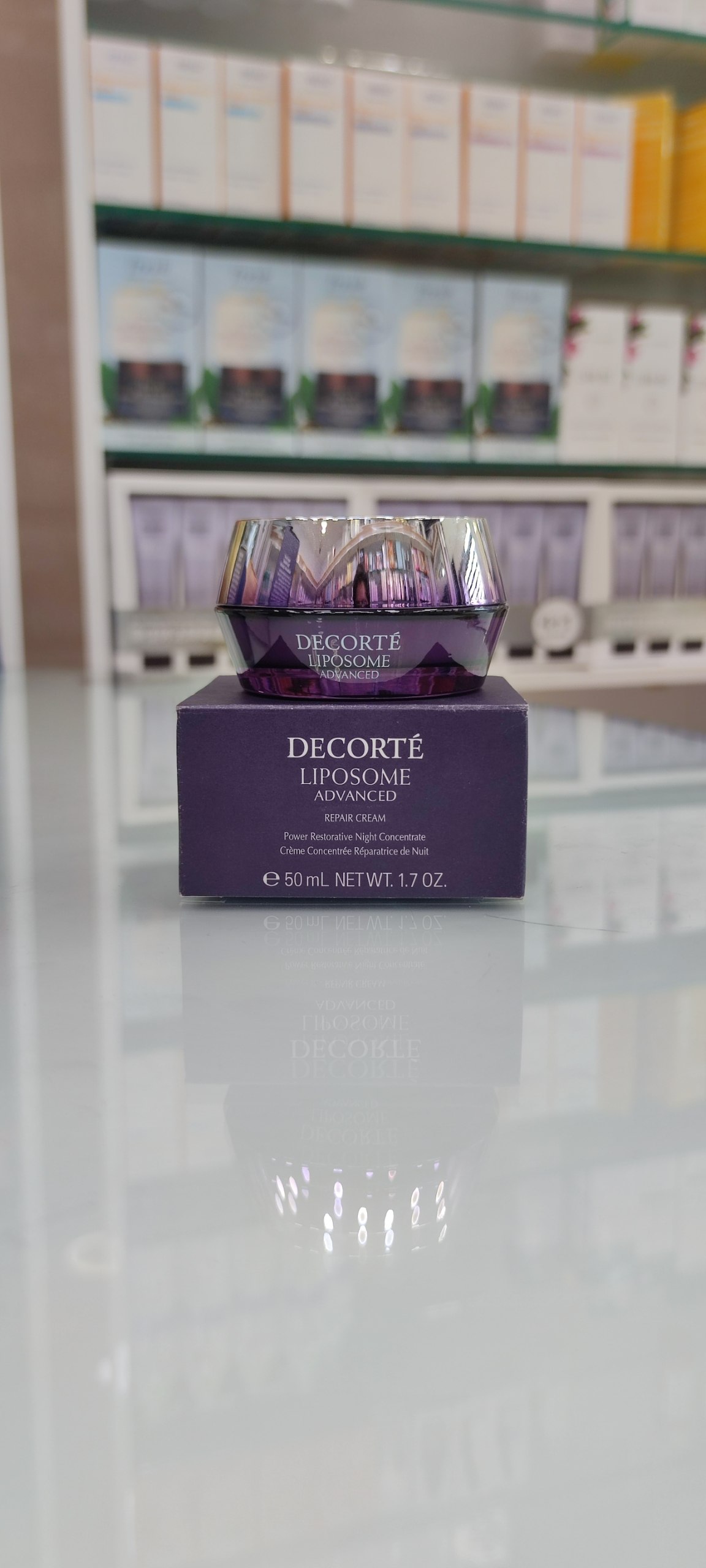 کرم شب ترمیم کننده لیپوزوم ادونس دکورته DECORTE