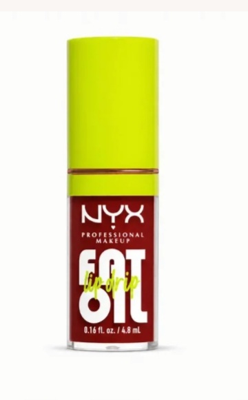 روغن لب رنگی نیکس NYX Fat Oil Lip Drip رنگ قرمز گیلاسی
