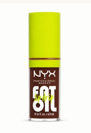 روغن لب رنگی نیکس NYX Fat Oil Lip Drip رنگ قهوه ای کاکائویی