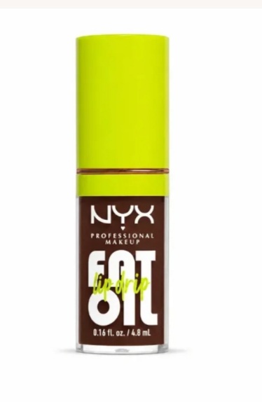 روغن لب رنگی نیکس NYX Fat Oil Lip Drip رنگ قهوه ای ماهگونی