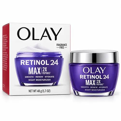 کرم شب ضد چروک و آبرسان اولای رتینول ۲۴ حجم ۵۰ میل (Olay Regenerist Retinol24 Night Moisturizer)